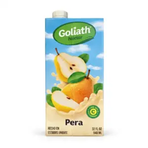 jugo de pera