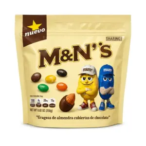 m&n de almendras