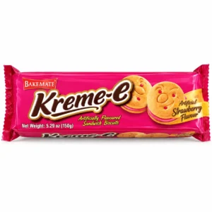 Galletas Kreme-E Bakemate Rellenas de Fresa 150 g